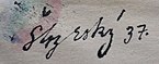 Jindřich Štyrský, podpis (z wikidata)