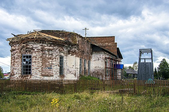 312. Церковь Спаса, Климковка, Кировская область. Автор — Ele-chudinovsk