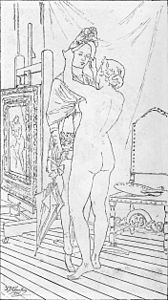 La Toilette du mannequin (1885), localisation inconnue.