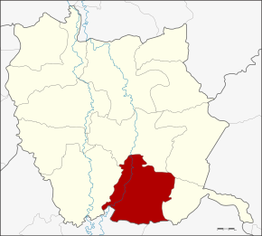 Amplasarea districtului în provincia Phichit