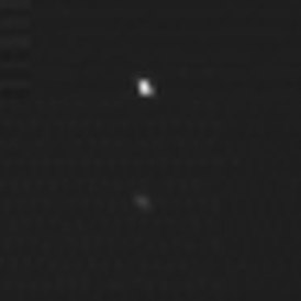 Снимки астероида APL, сделанные зондом Новые горизонты 11 и 12 июня 2006 года