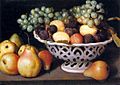 Majolicamand met fruit (ca. 1610)