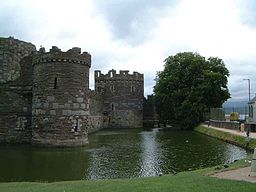 Beaumaris Castle.