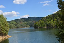 Беровско Езеро Ратевско Езеро - Поглед на Беровското Езеро