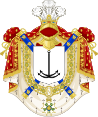 Blason de Joachim Murat (1805)