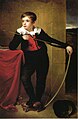 レンブラント・ピール（英語版）による1812年の肖像画。アメリカの男児が特別にあつらえた上下そろいの服を着ている