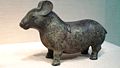 A bronze animal, possibly a tapir, c. 500 BC, Eastern Zhou Dynasty