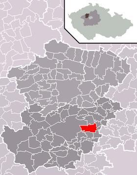 Localisation de Buštěhrad