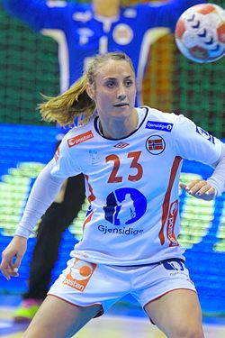 Camilla Herrem vuonna 2015.