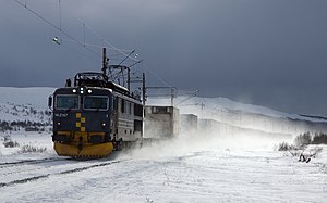 CargoNet train in Norway