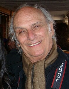 O director cinematografico aragonés Carlos Saura, en una imachen de 2008 en Calanda.