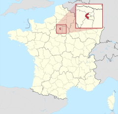 Hauts-de-Seineの位置
