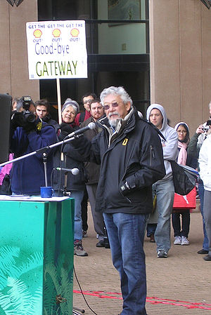 David Suzuki at a rally for the Global Day of ...
