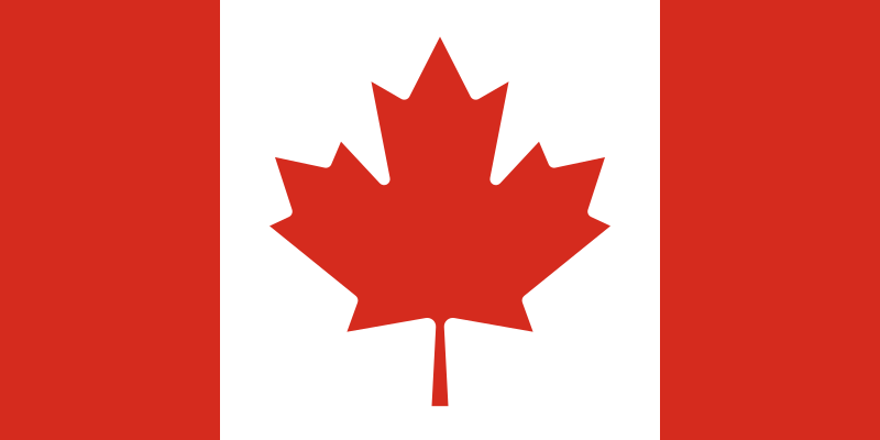 Imådje:Flag of Canada (Pantone).svg