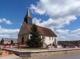 The church in Le Ménil-Guyon