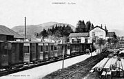 Station Cornimont rond 1910