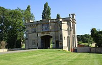 Gateway lodge on road to Harlaxton College (geograph 6279044)