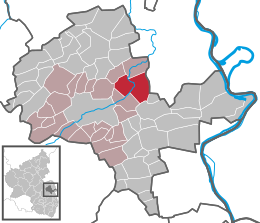 Gau-Odernheim – Mappa