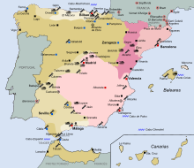 General map of the Spanish Civil War (1936-39). General map of the Spanish Civil War (1936-39).svg