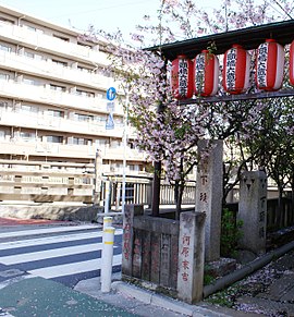 下頭橋六蔵尊（旧川越街道）