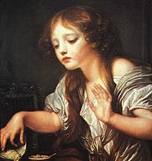 Young Girl Weeping for her Dead Bird by Jean-Baptiste Greuze Greuze- Young Girl Weeping for her Dead Bird-1759.jpg