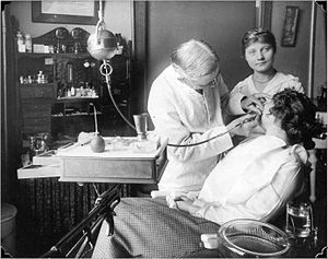 29px Dental practice 1915 in the USA