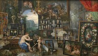 『視覚の寓意』1617年 プラド美術館所蔵