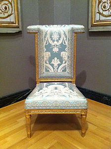 Chaise voyeuse (1787), musée des beaux-arts de Boston.