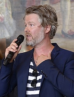 Jens Ohlin under Dramatens höstsamling 2014.