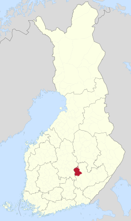 Kangasniemi - Localizazion