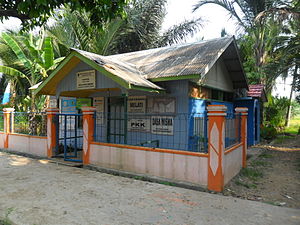 Kantor kepala desa Sungai Baring