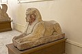 Kalksteinsphinx aus Deir el-Hagar, Museum von el-Charga