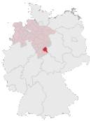 Drapeau de Arrondissement de Goslar