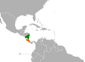 Никарагуа и Коста-Рика
