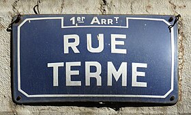 Voir la plaque.