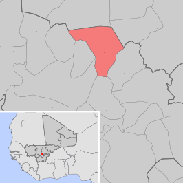 Kaart van Nangola