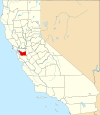 Map of California highlighting Alameda County.svg