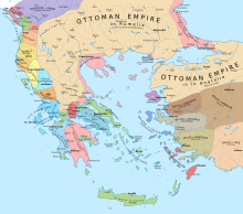 Южные Балканы в 1410 году