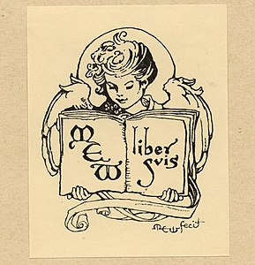 Margaretina vlastní ex libris