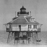 Middle Bay Lighthouse in Mobile Bay Middlebay1940 300.jpg