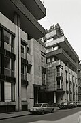 Edifício na via Leopardi, Milão (com Guido Veneziani), 1961