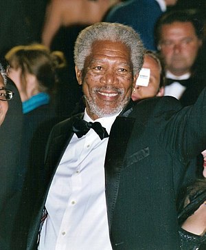 English: Morgan Freeman at the Cannes film fes...