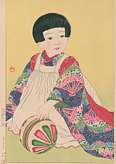 『子供十二題 手まり』1935年(昭和10年)