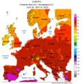 Vorschaubild für Hitzewellen in Europa 2015