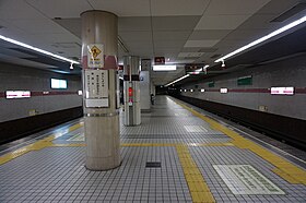 Vue du quai de la station