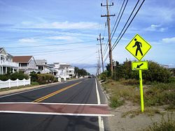 Along Route 36 at Willow Way