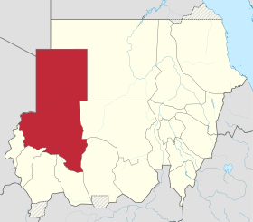 Localisation de Darfour du Nord