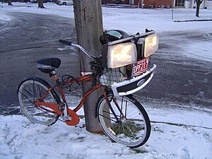 beach cruiser headlight