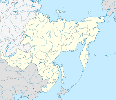 Mapa de localización de Distrito Federal del Lejano Oriente