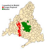 Parque Regional del curso medio del río Guadarrama y su entorno